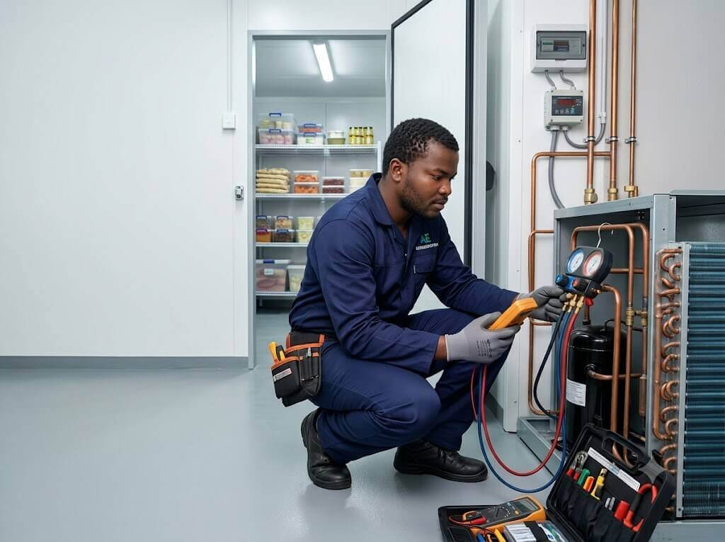 Cold Room Repairs serviced by AE Refrigeration Cape Town